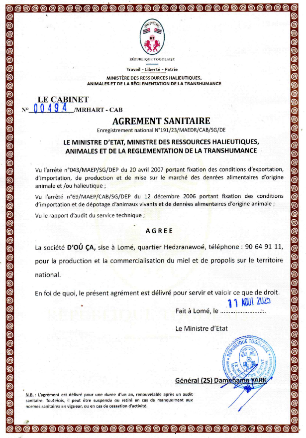 AGREMENT 0494