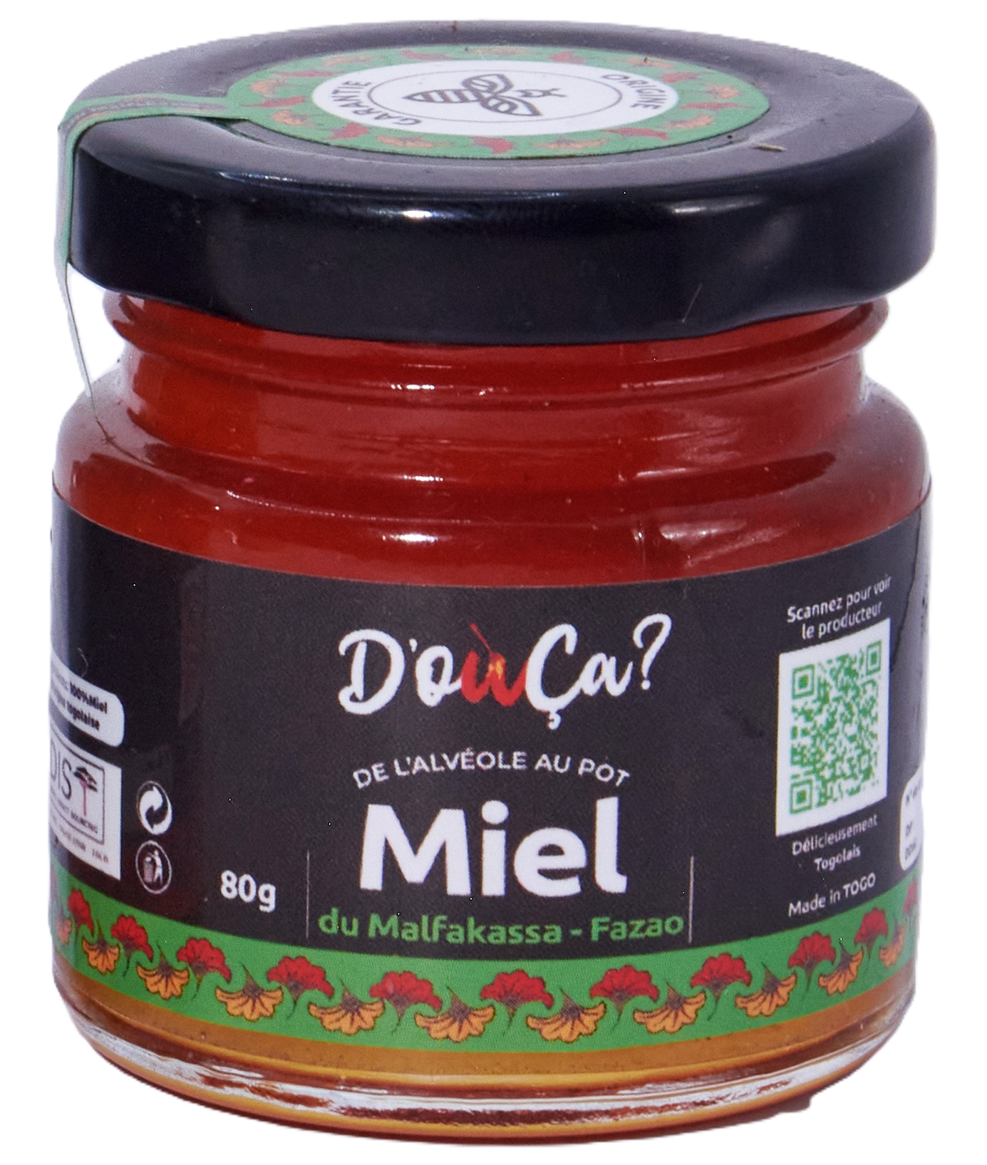 Pot de miel de terroir Malfakassa-Fazao