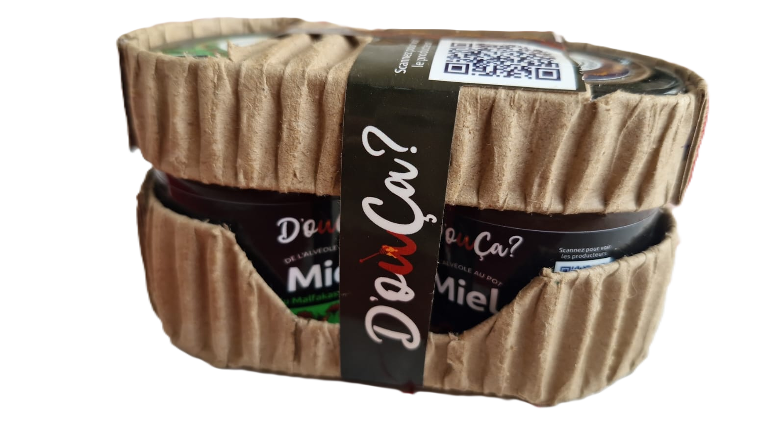 Duo Découverte, deux pots de miel de 80 g dans leur étui